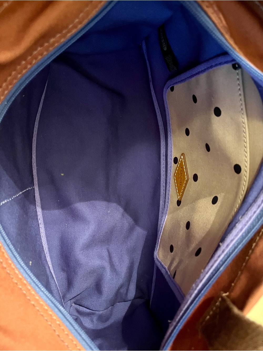Fossil Passport Satchel Laptop Bag - Picture 5 of 7
